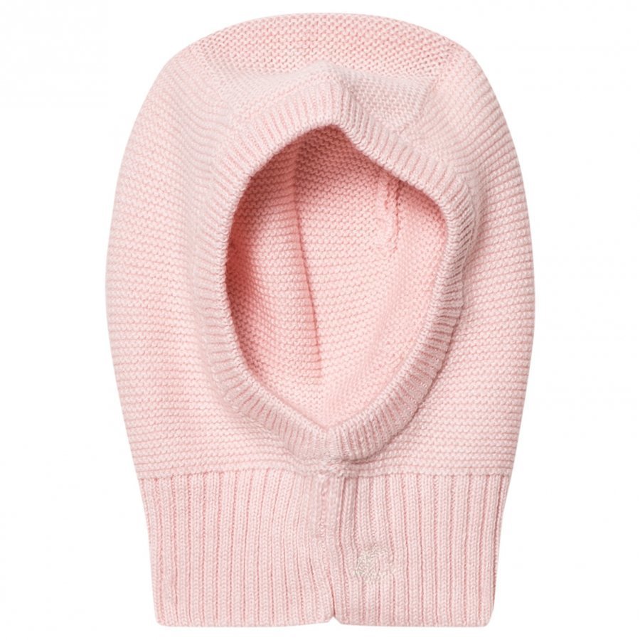 Petit Bateau Knitted Balaclava Pink Kypäräpipo