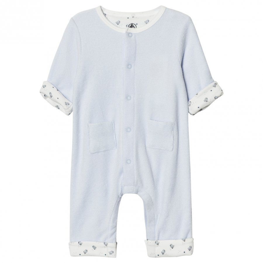 Petit Bateau Light Blue One-Piece Body