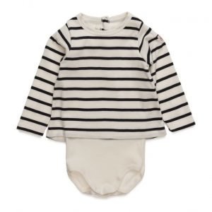 Petit Bateau Mallette Long Sleeve Body Tee Shirt