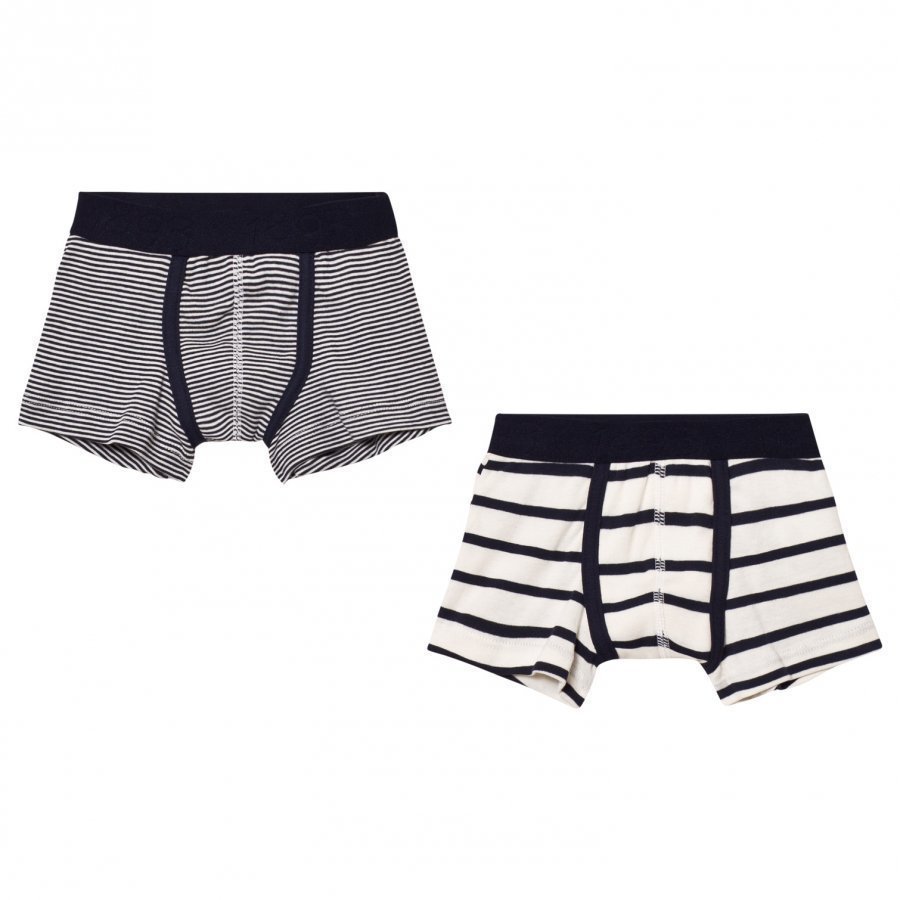 Petit Bateau Marine Boxers 2 Pack Bokserit