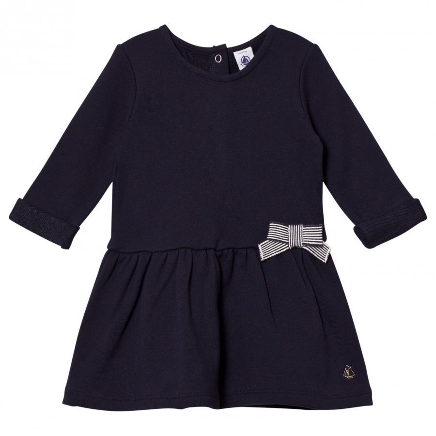 Petit Bateau Marine Jersey Dress Mekko