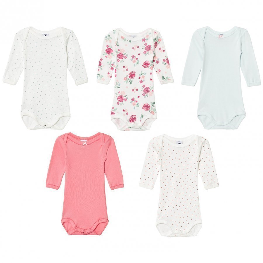 Petit Bateau Multi Pattern Bodies 5 Pack Body