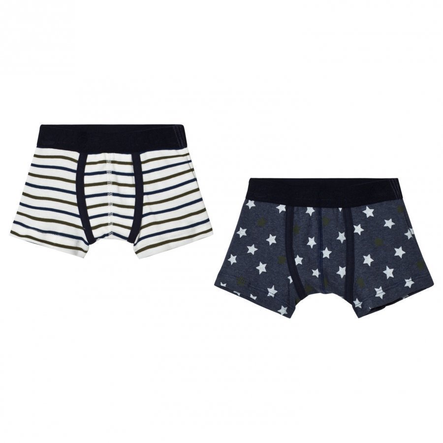 Petit Bateau Patterned Boxers 2 Pack Bokserit