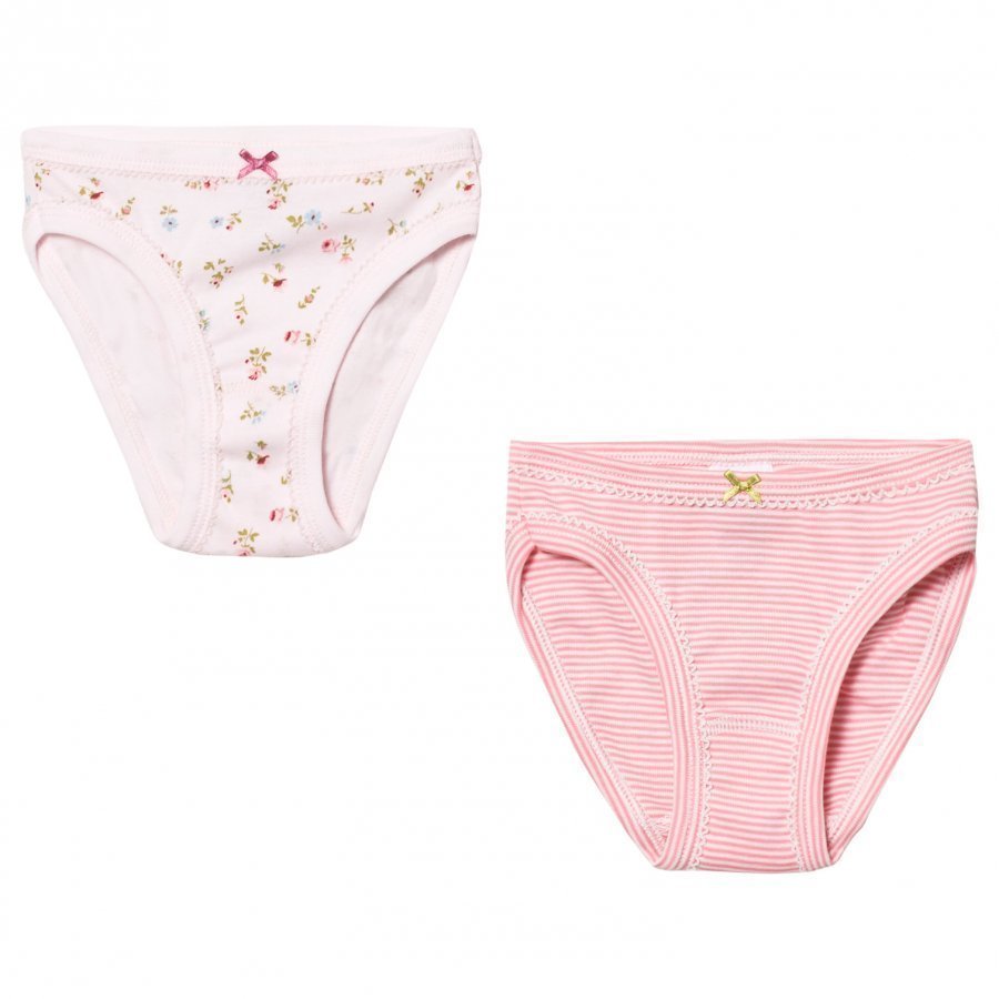 Petit Bateau Pink Panties 2 Pack Alushousut