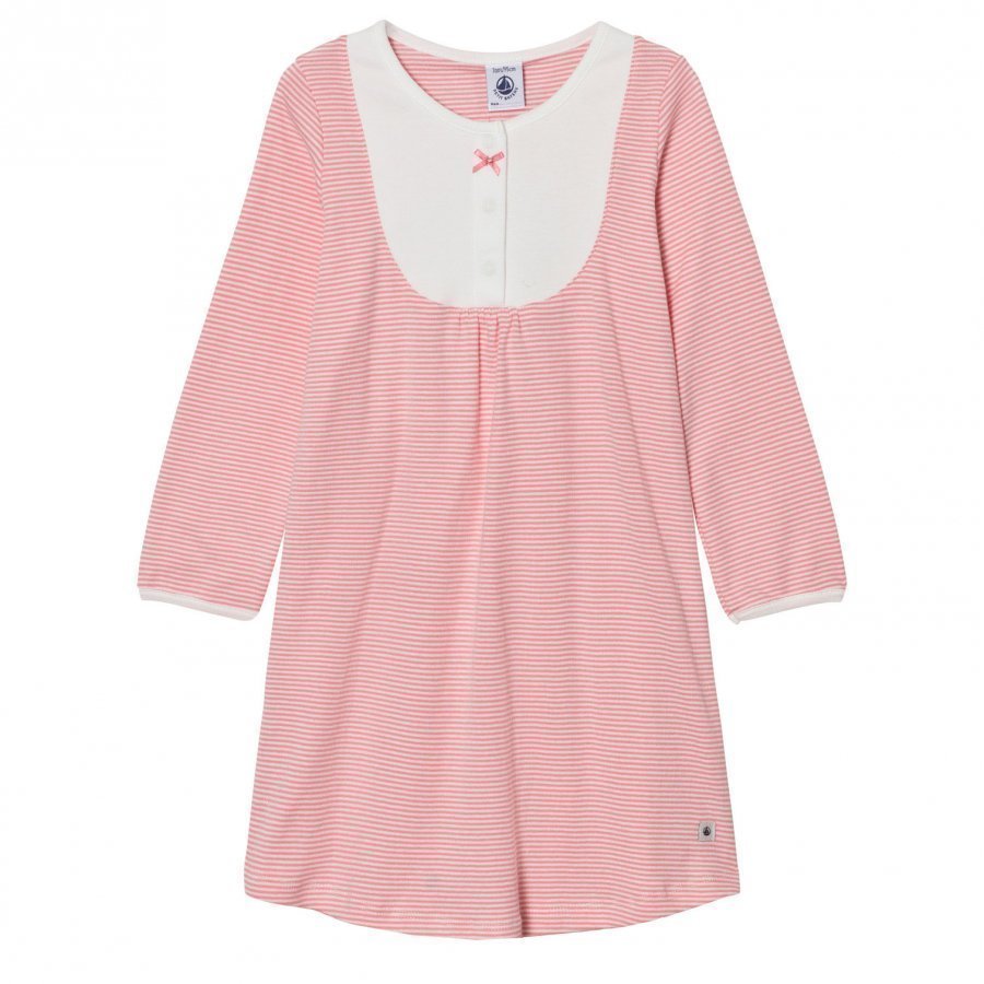 Petit Bateau Pink Stripe Nightdress Yöpaita