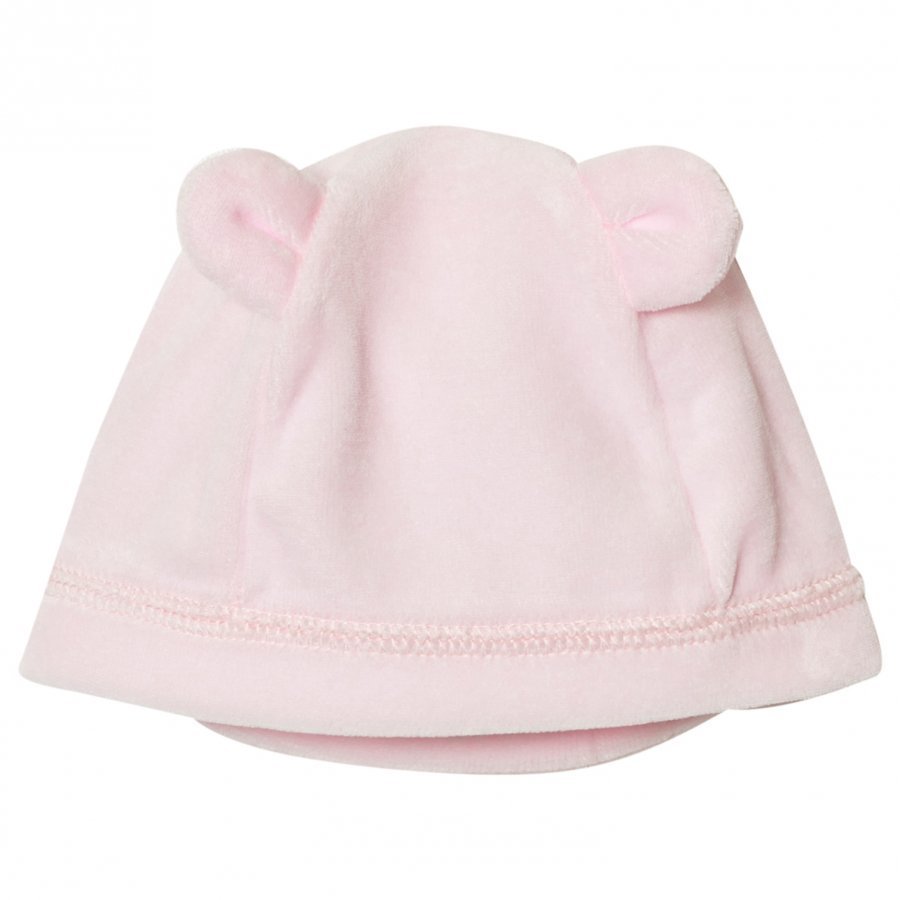 Petit Bateau Pink Velour Beanie Pipo