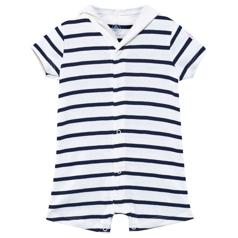 Petit Bateau Raidallinen Romper Body