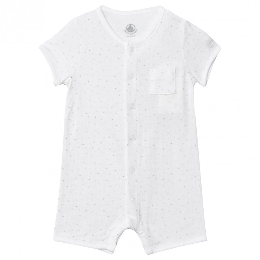 Petit Bateau Romper White Romper Puku