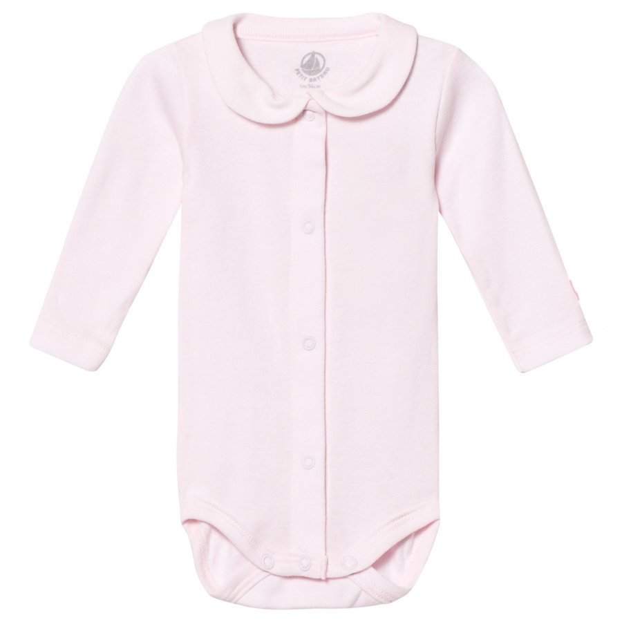 Petit Bateau Soft Pink Baby Body