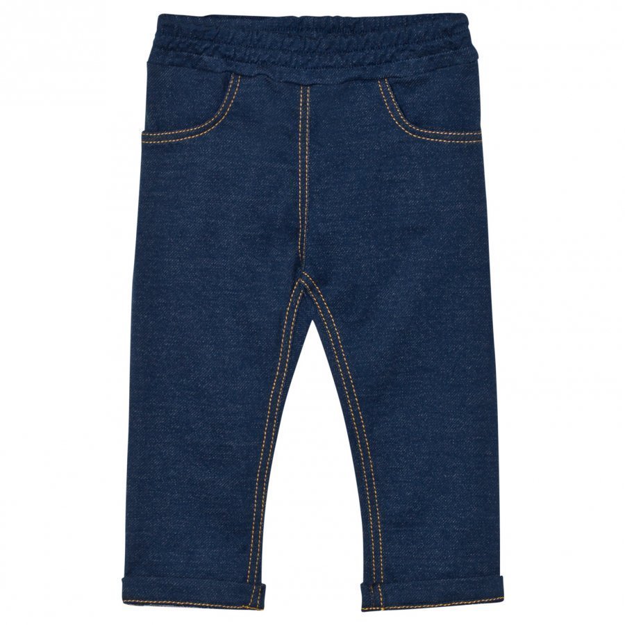 Petit Bateau Stretch Jeggings Blue Housut