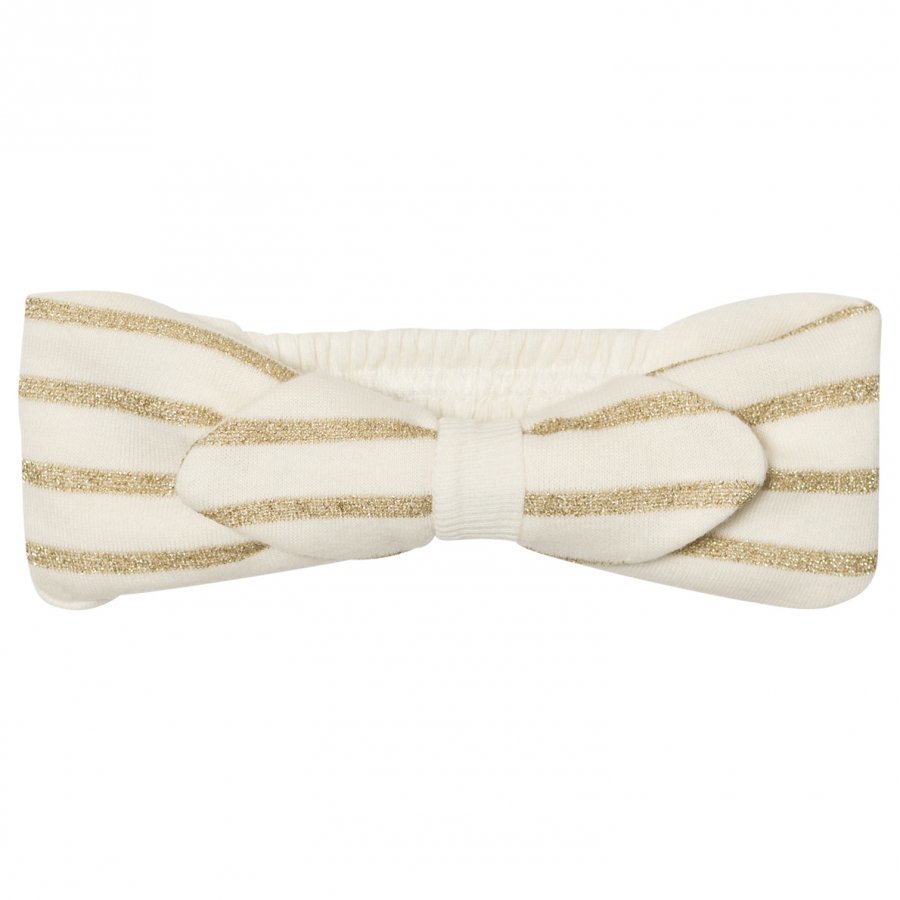 Petit Bateau Stripe Headband Creme Hiusnauha