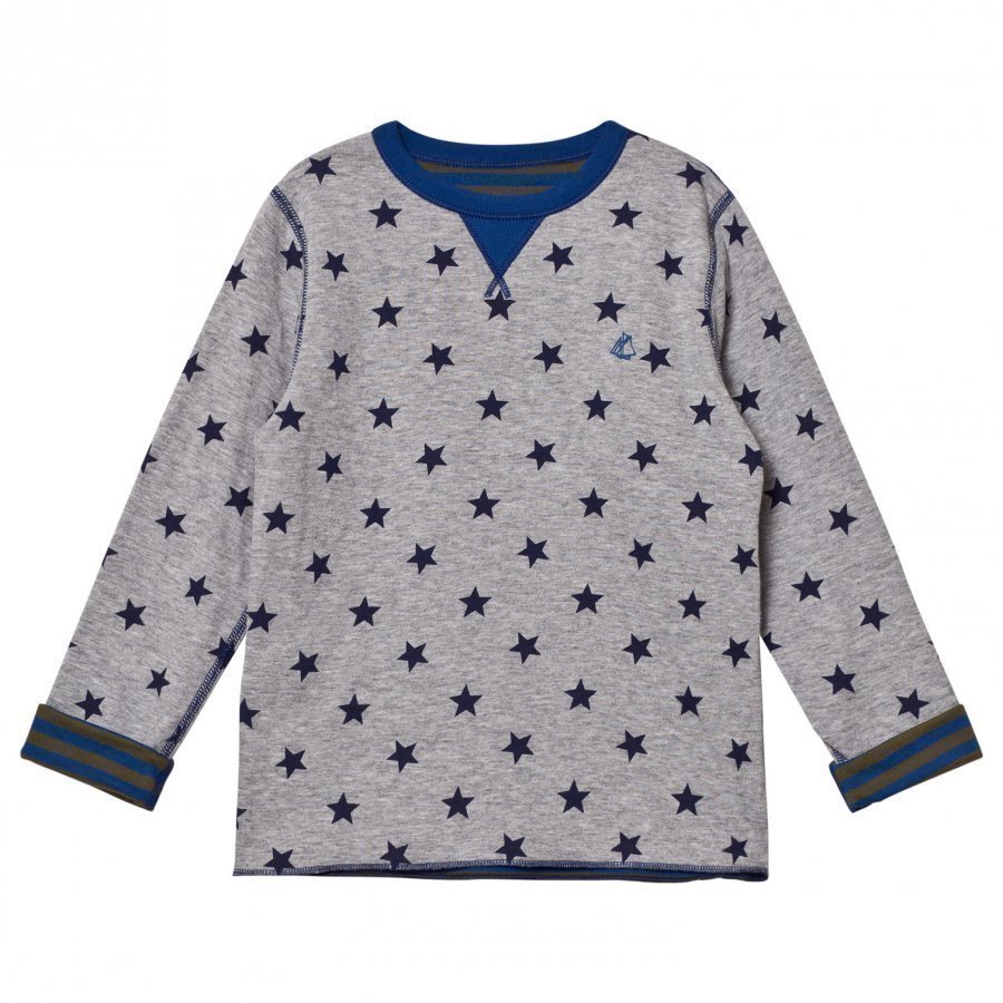 Petit Bateau T-Shirt Grey Multi T-Paita