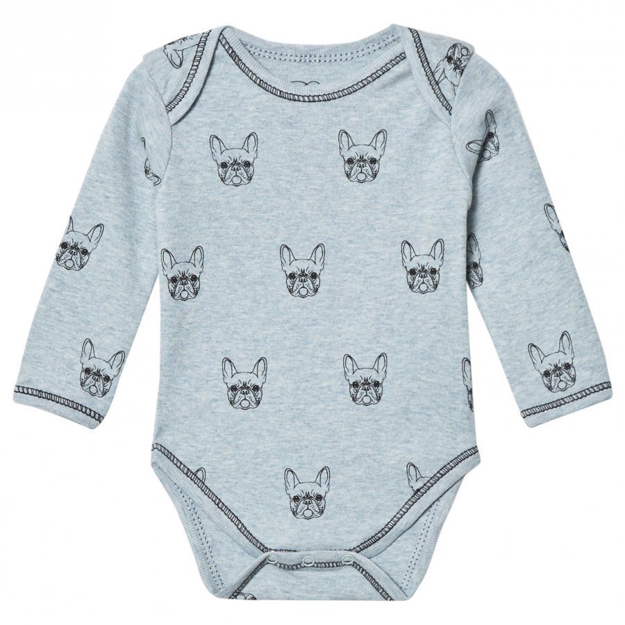 Petit By Sofie Schnoor Baby Body Long Sleeve Bulldog Body