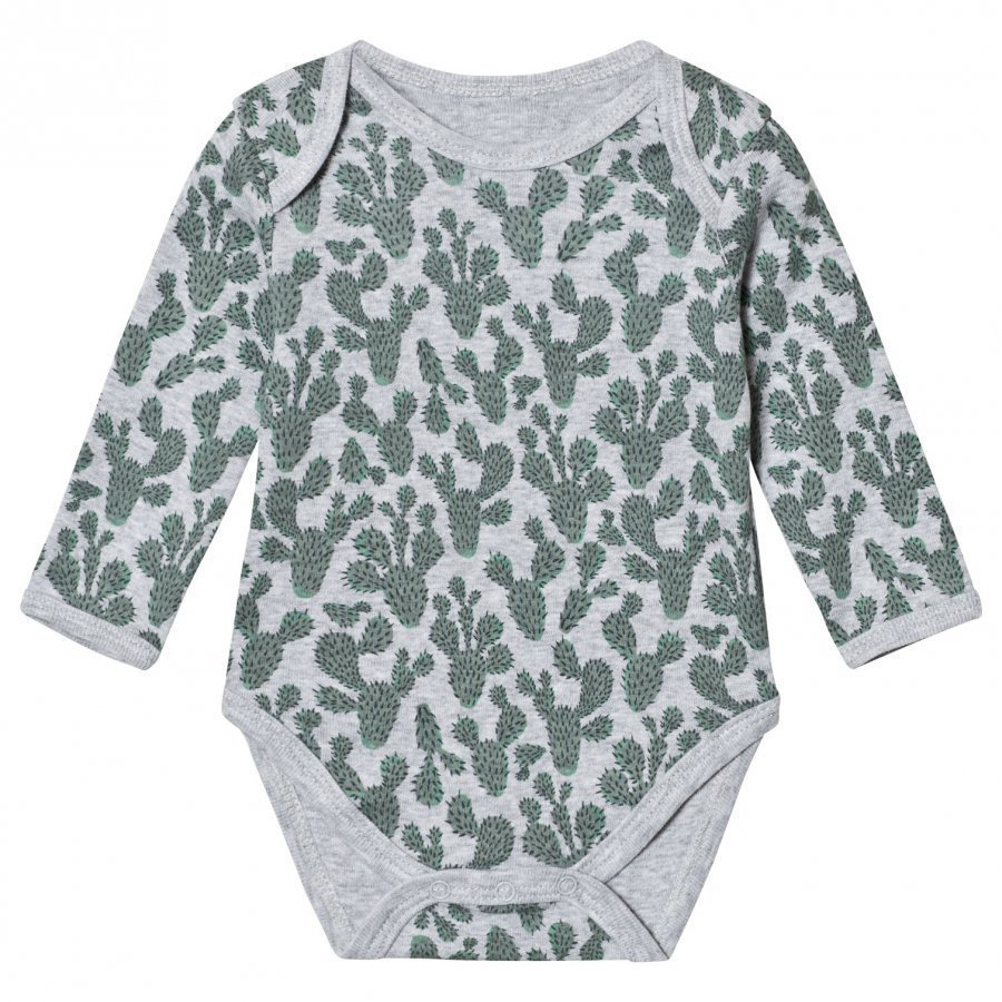 Petit By Sofie Schnoor Baby Body Long Sleeve Cactus Print Body