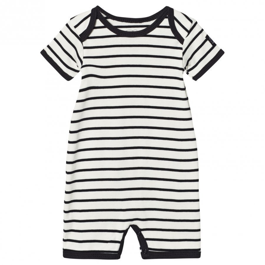 Petit By Sofie Schnoor Romper White Black Potkupuku