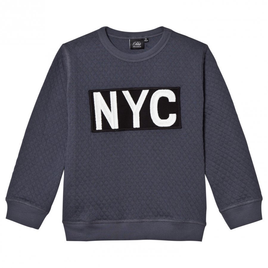 Petit By Sofie Schnoor Sweatshirt Nyc Dark Blue Oloasun Paita