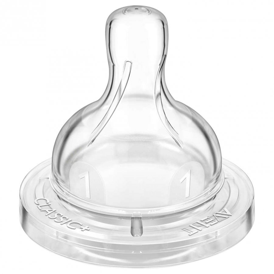 Philips Avent Classic+ Teat 0m+ 2 Pack Tuttipullo