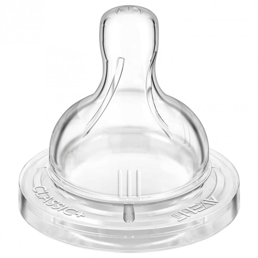 Philips Avent Classic+ Teat 3m+ 2 Pack Tuttipullo