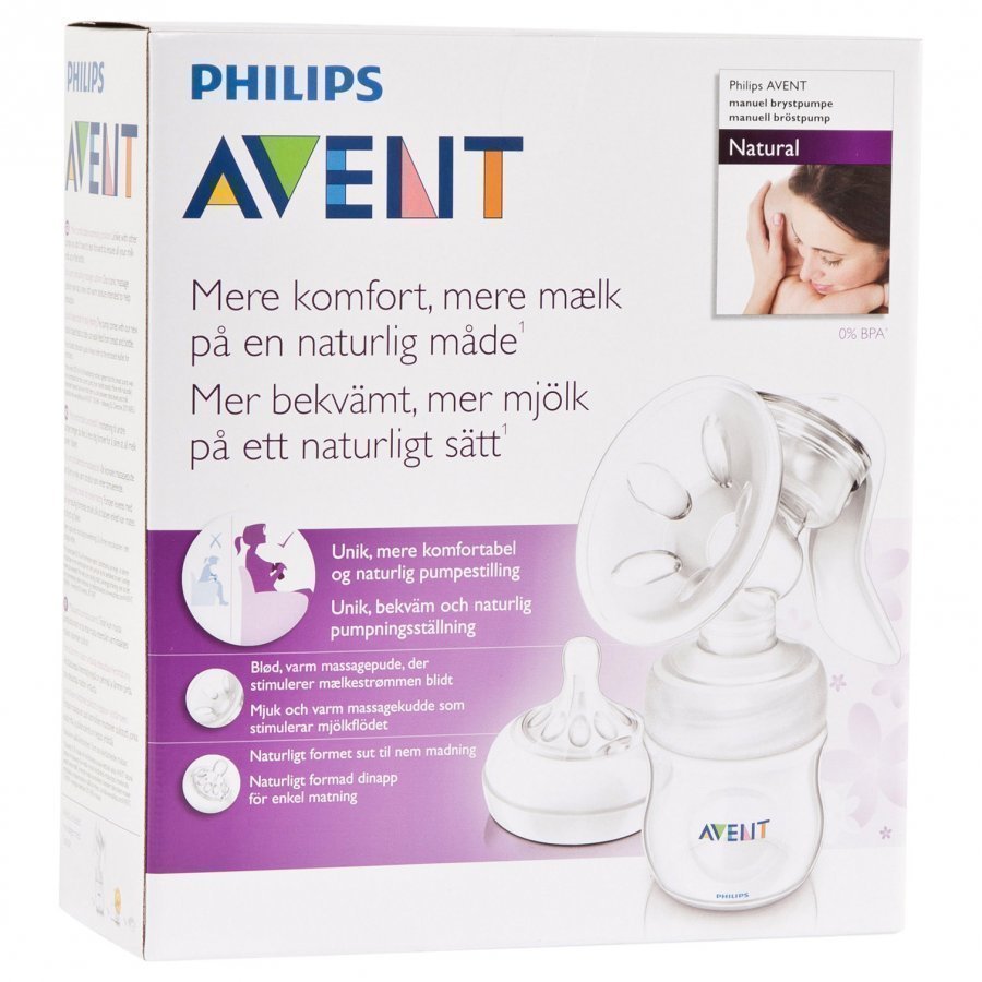 Philips Avent Natural Manual Breast Pump Rintapumppu