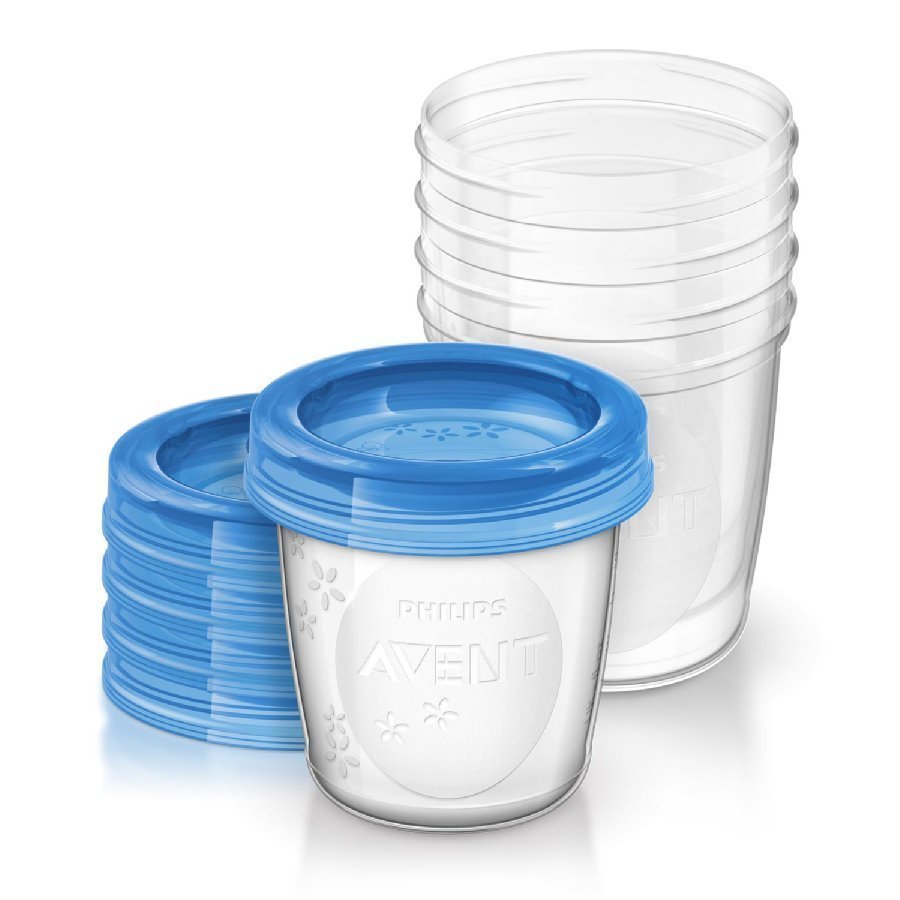 Philips Avent Scf619/05 Säilytysrasiat Äidinmaidolle 5 X 180 Ml