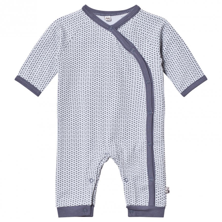 Pippi Wrap Baby One-Piece Pearl Blue Body