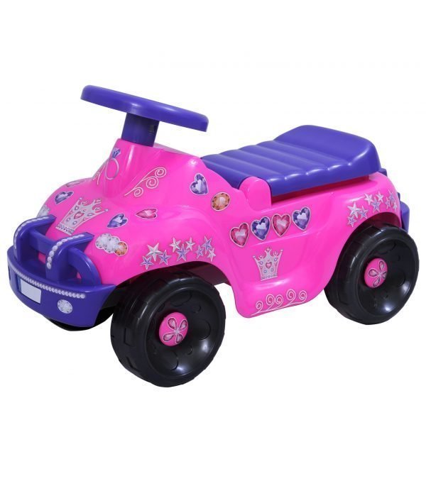 Plasto Offroad Prinsessa Potkuauto Pinkki