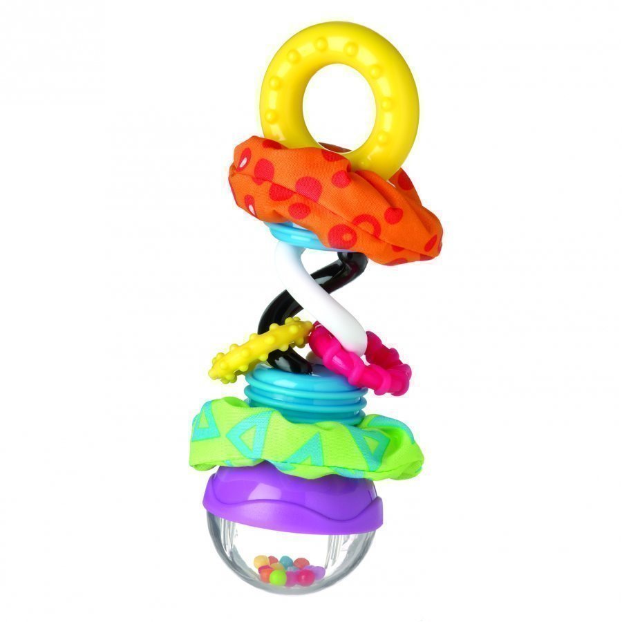 Playgro Super Shaker Rattle & Teether Helistin