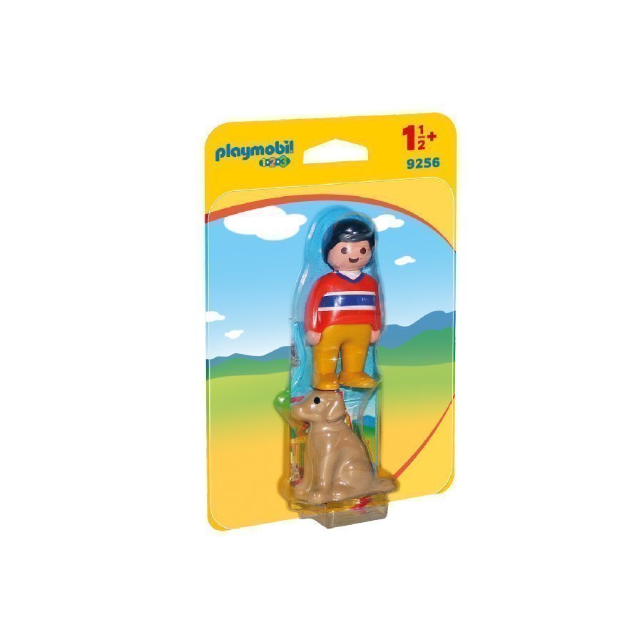 Playmobil 1 2 3 Mies Ja Koira 9256