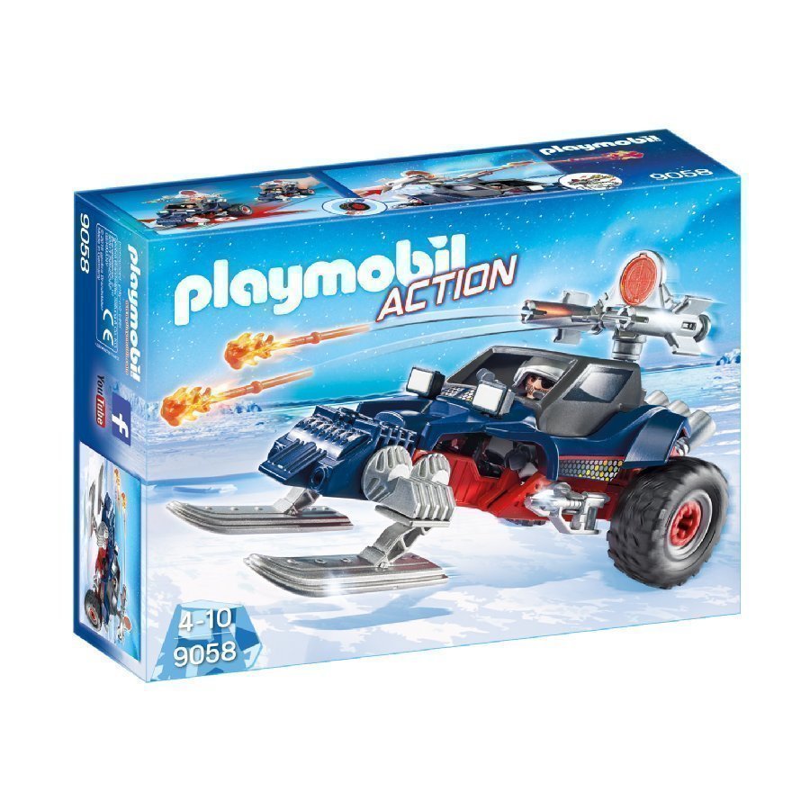 Playmobil Action Jääpiraatin Jääauto 9058
