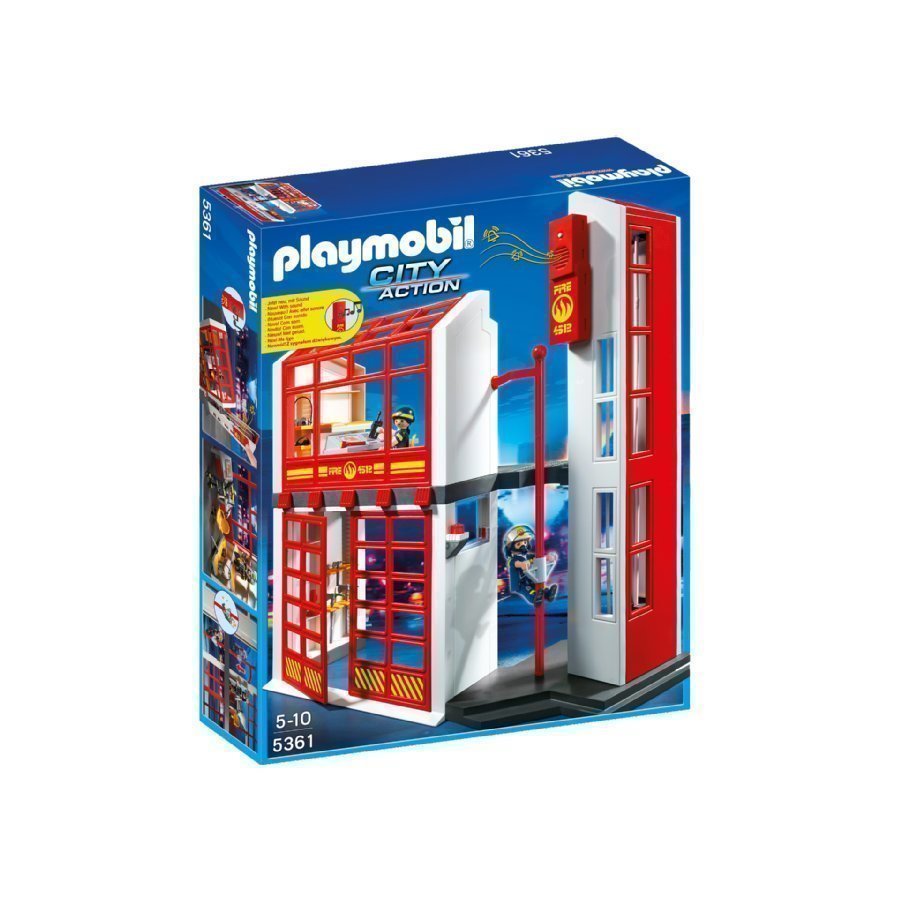 Playmobil City Action Paloasema Hälytyskellolla 5361