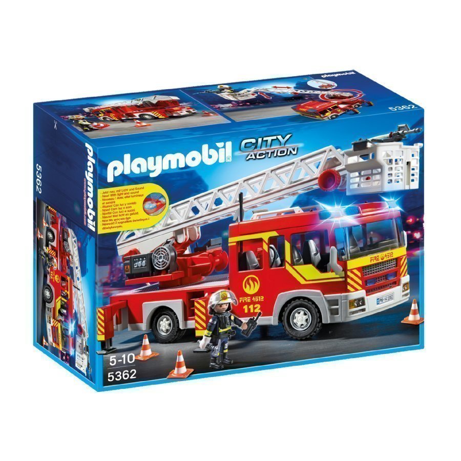 Playmobil City Action Paloauto Valolla Ja Äänellä 5362