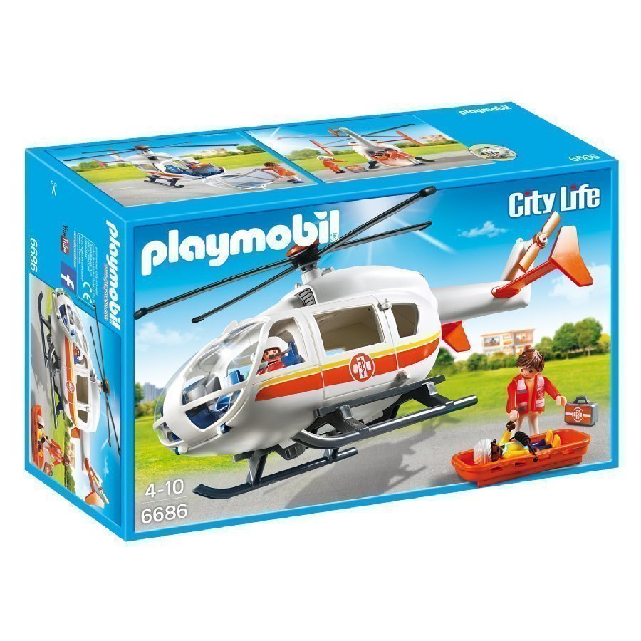 Playmobil City Life Pelastushelikopteri 6686