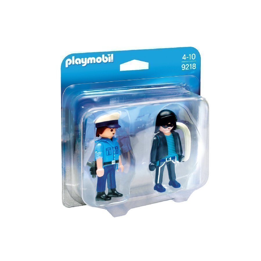 Playmobil City Life Poliisi Ja Pitkäkyntinen 9218