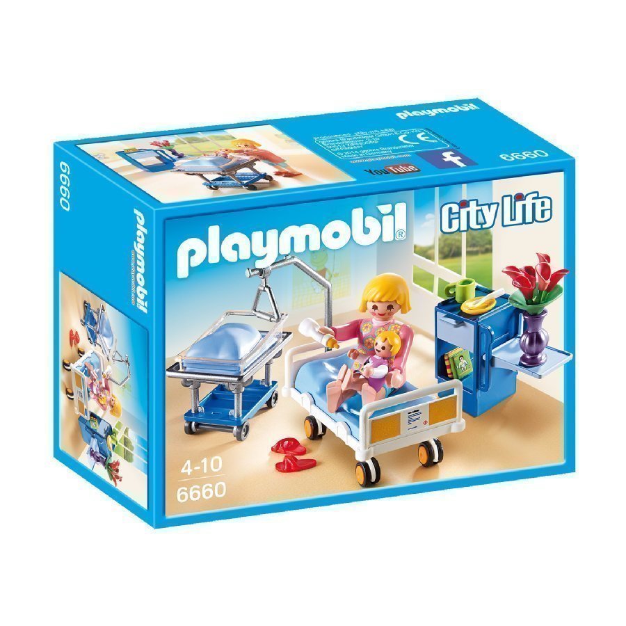 Playmobil City Life Potilashuone Vauvansängyllä 6660
