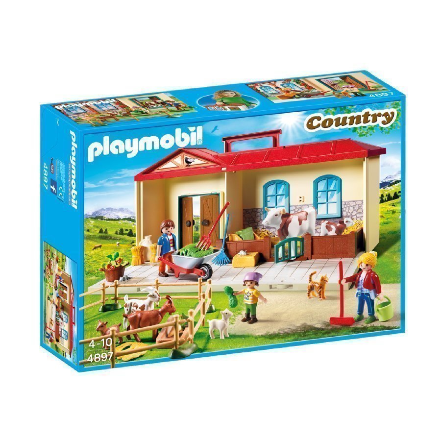 Playmobil Country Kannettava Maalaistalo 4897