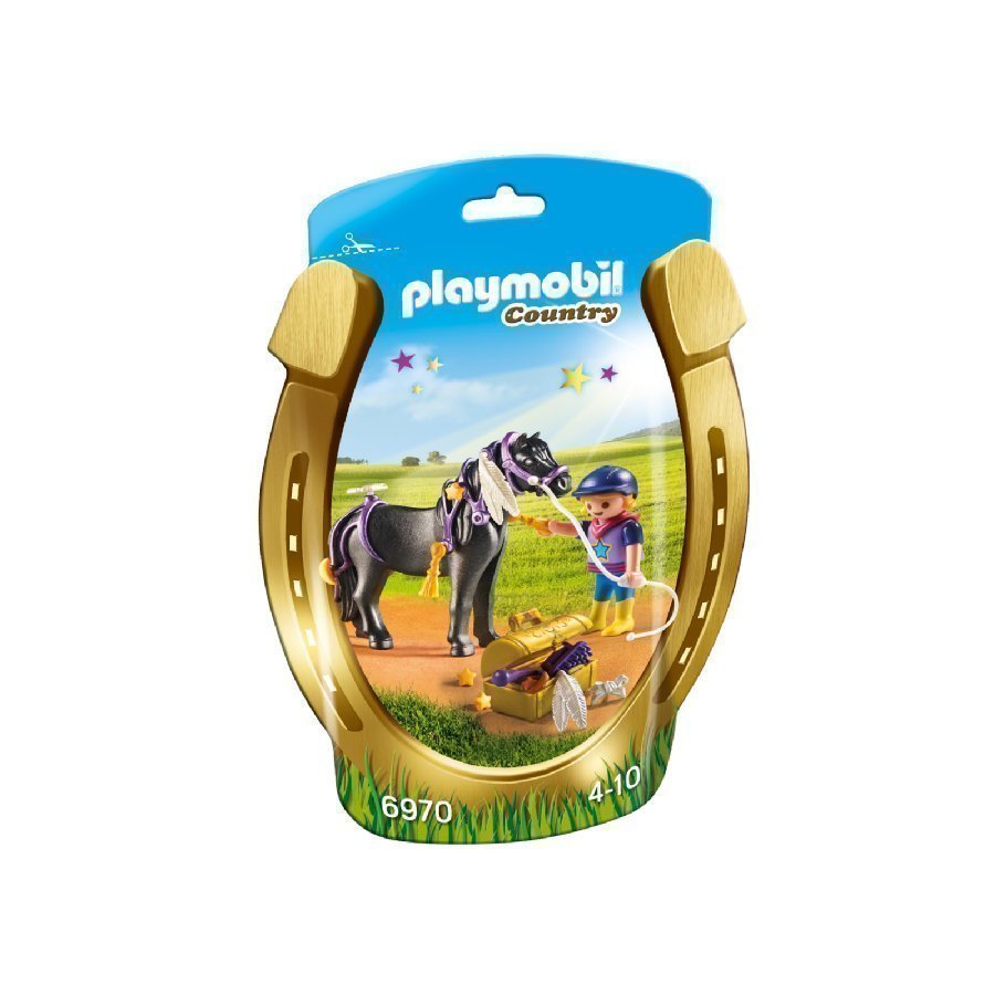 Playmobil Country Poni Tähtikoristeilla 6970