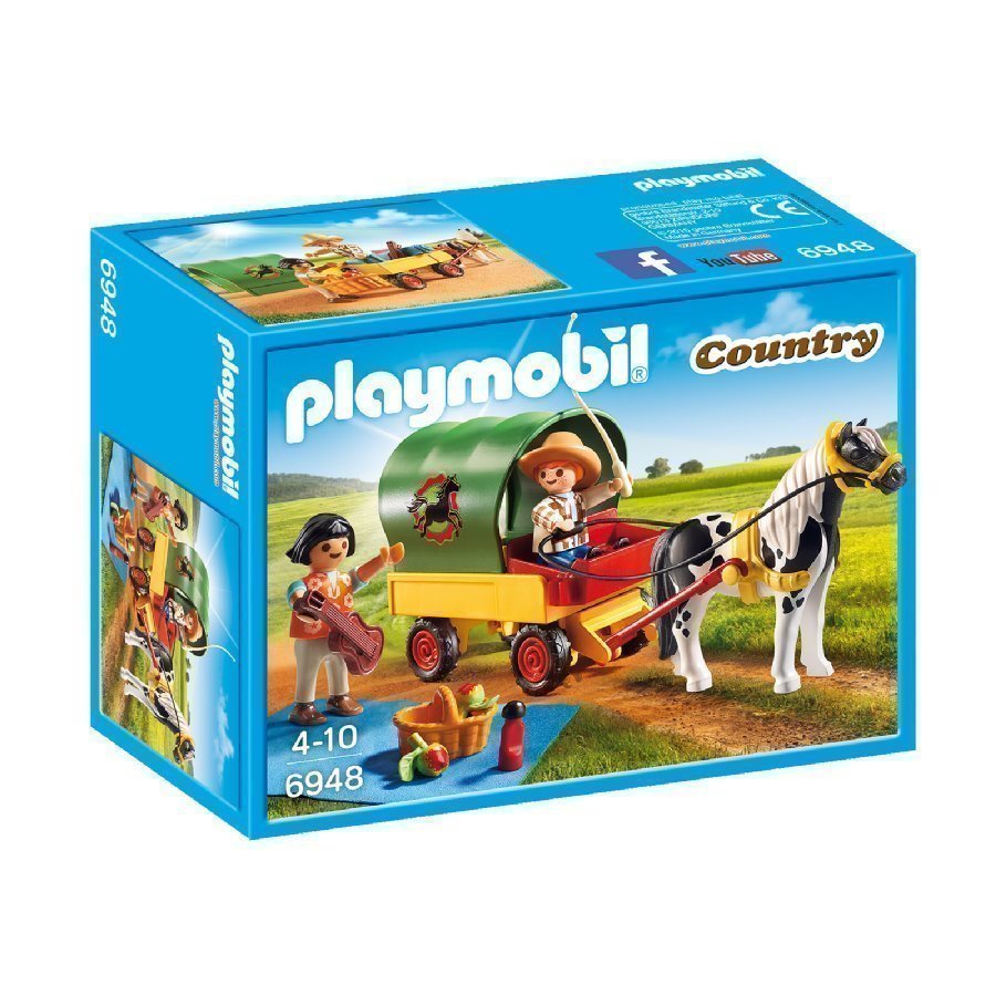 Playmobil Country Retki Ponivaunuilla 6948