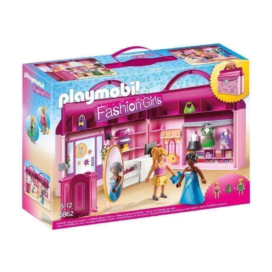 Playmobil Dollhouse Kannettava Muotiliike 6862