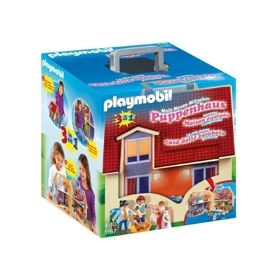 Playmobil Dollhouse Mukaanotettava Nukketalo 5167