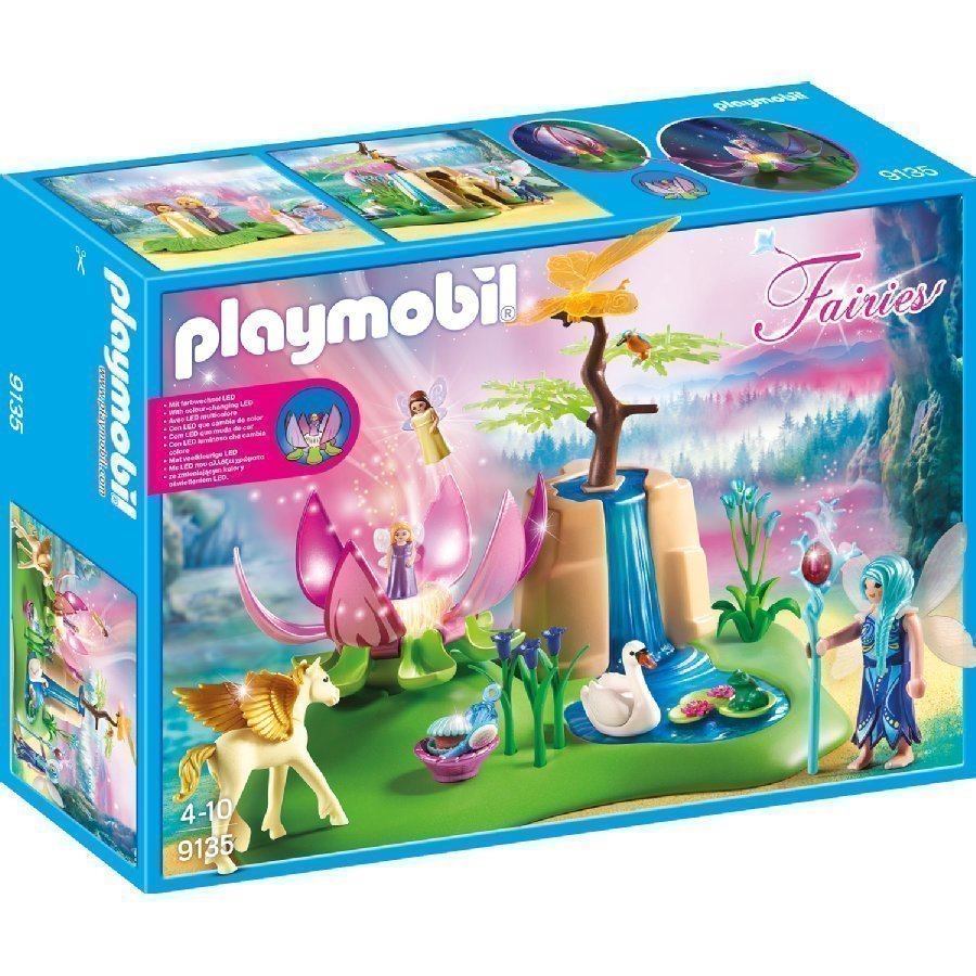 Playmobil Fairies Keijuvauvat Ja Loistava Kukka 9135