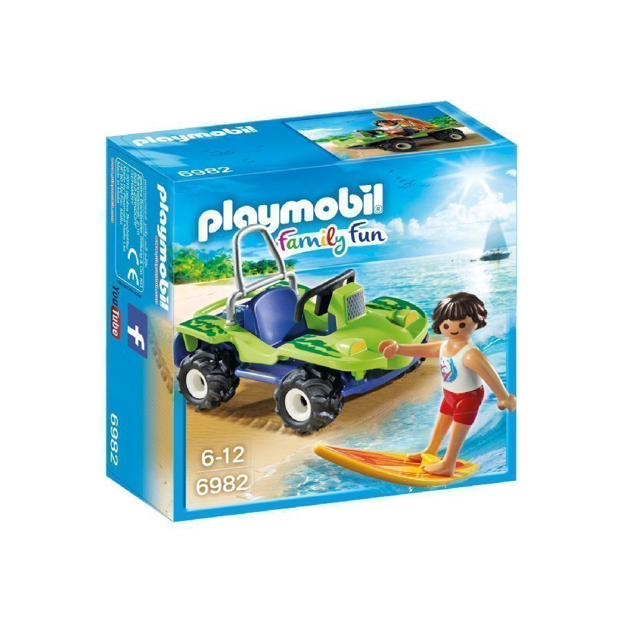 Playmobil Family Fun Surffari Ja Rantamönkijä 6982