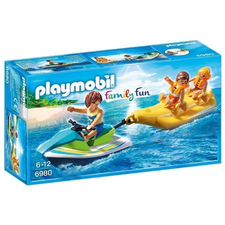 Playmobil Family Fun Vesiskootteri Ja Banaanivene 6980