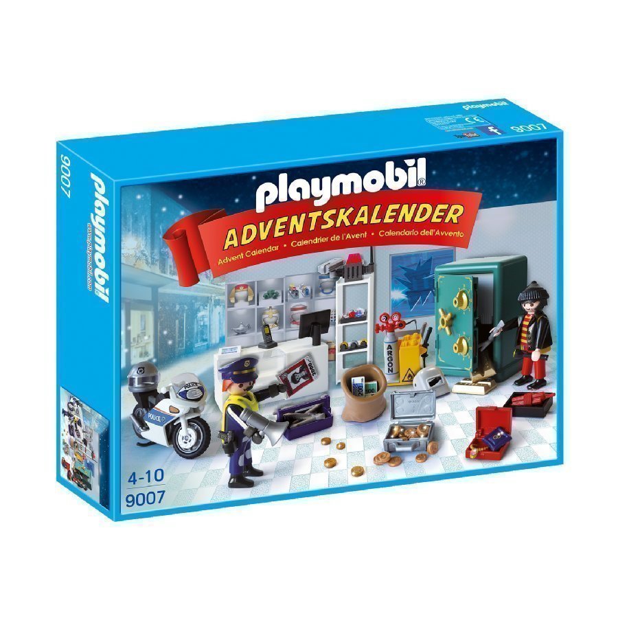 Playmobil Joulukalenteri Poliisi Ja Rosvo 9007