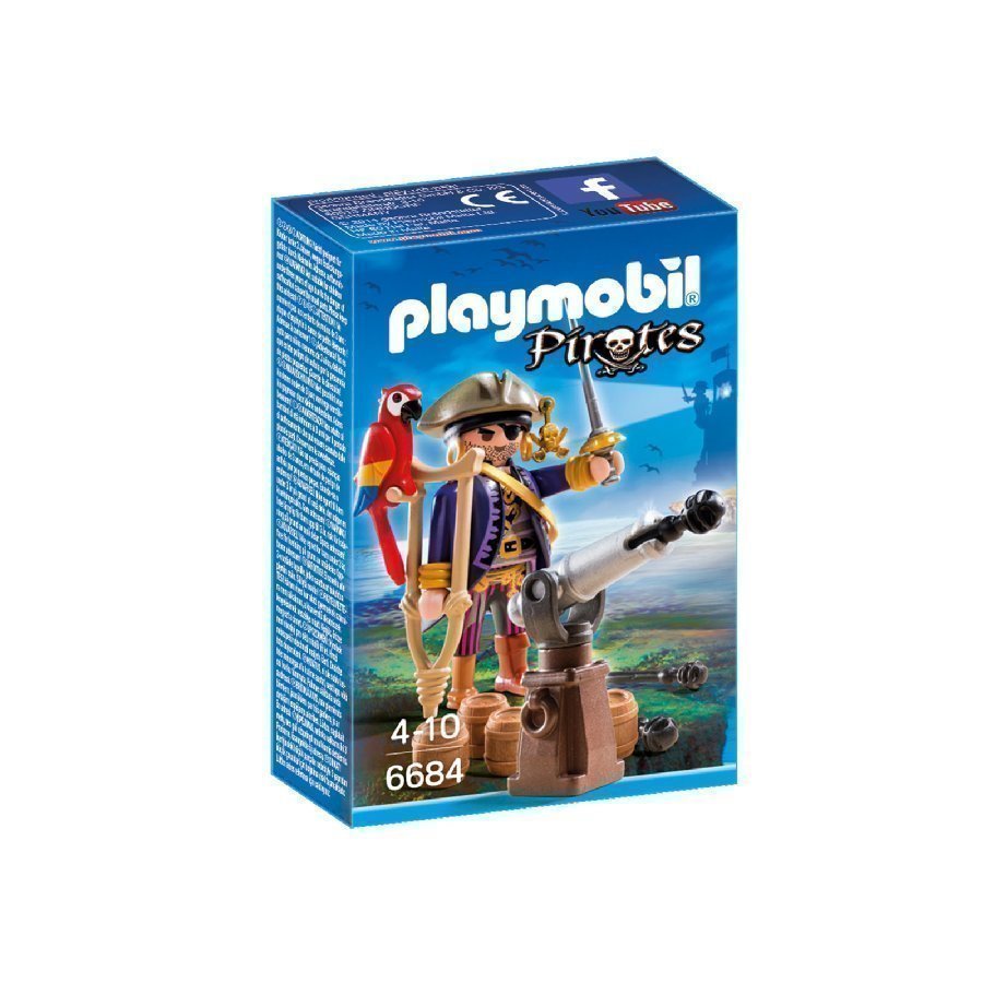 Playmobil Pirates Merirosvokapteeni 6684