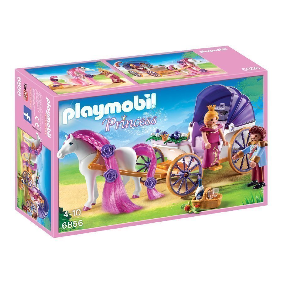 Playmobil Princess Kuningaspari Ja Hevosvaunut 6856