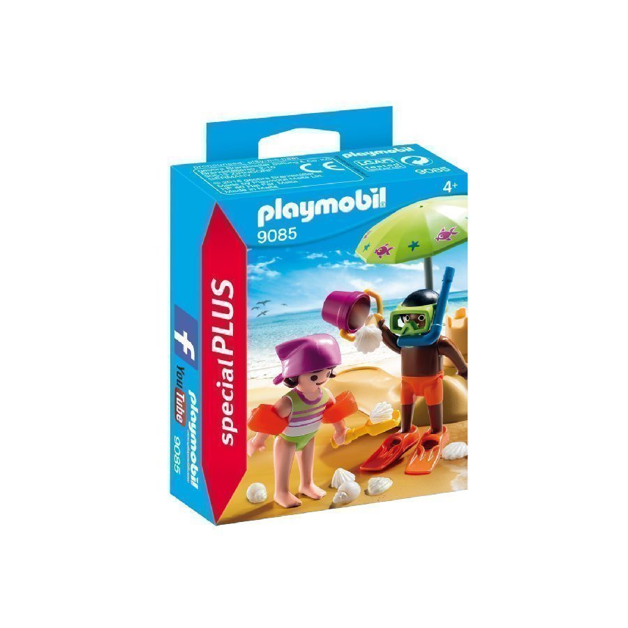 Playmobil Specialplus Hiekkalinna Ja Lapset