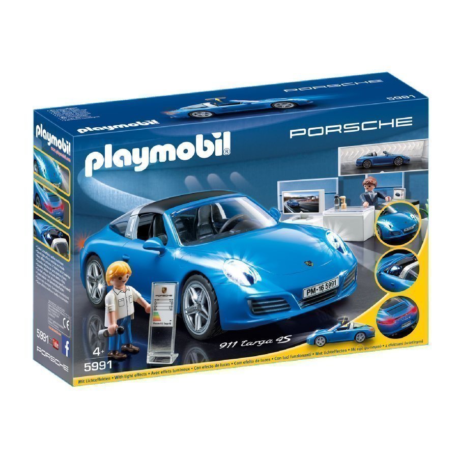 Playmobil Sports & Action Porsche 911 Targa 4s 5991