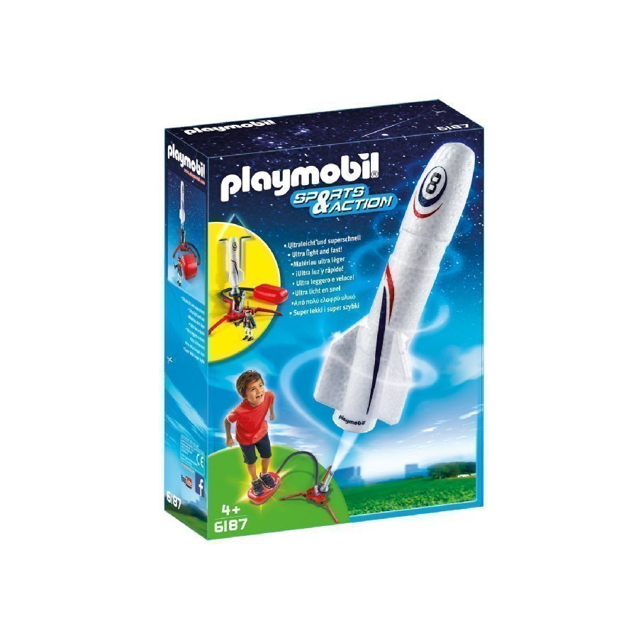 Playmobil Sports & Action Raketti Hyppyalustalla 6187