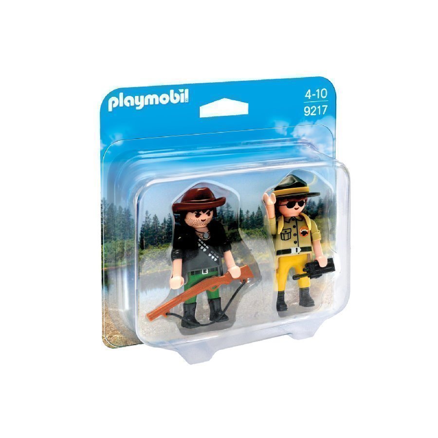 Playmobil Wild Life Puistonvartija Ja Roisto 9217