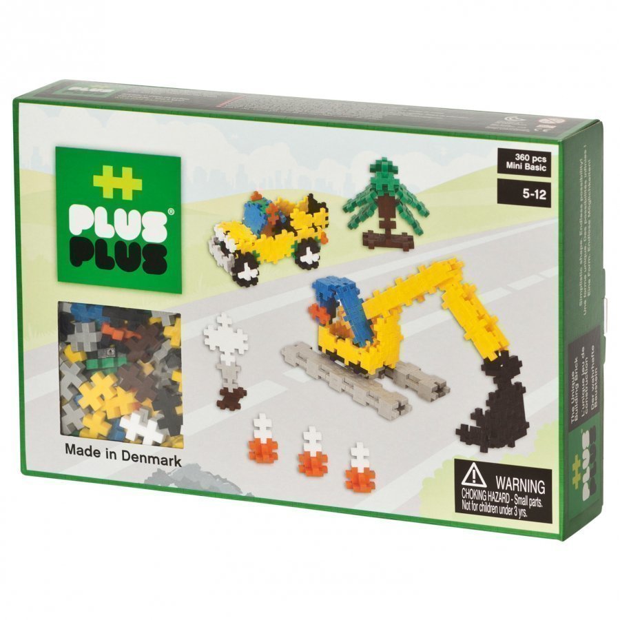 Plus Plus Mini Basic Construction 360 Pcs Palapeli